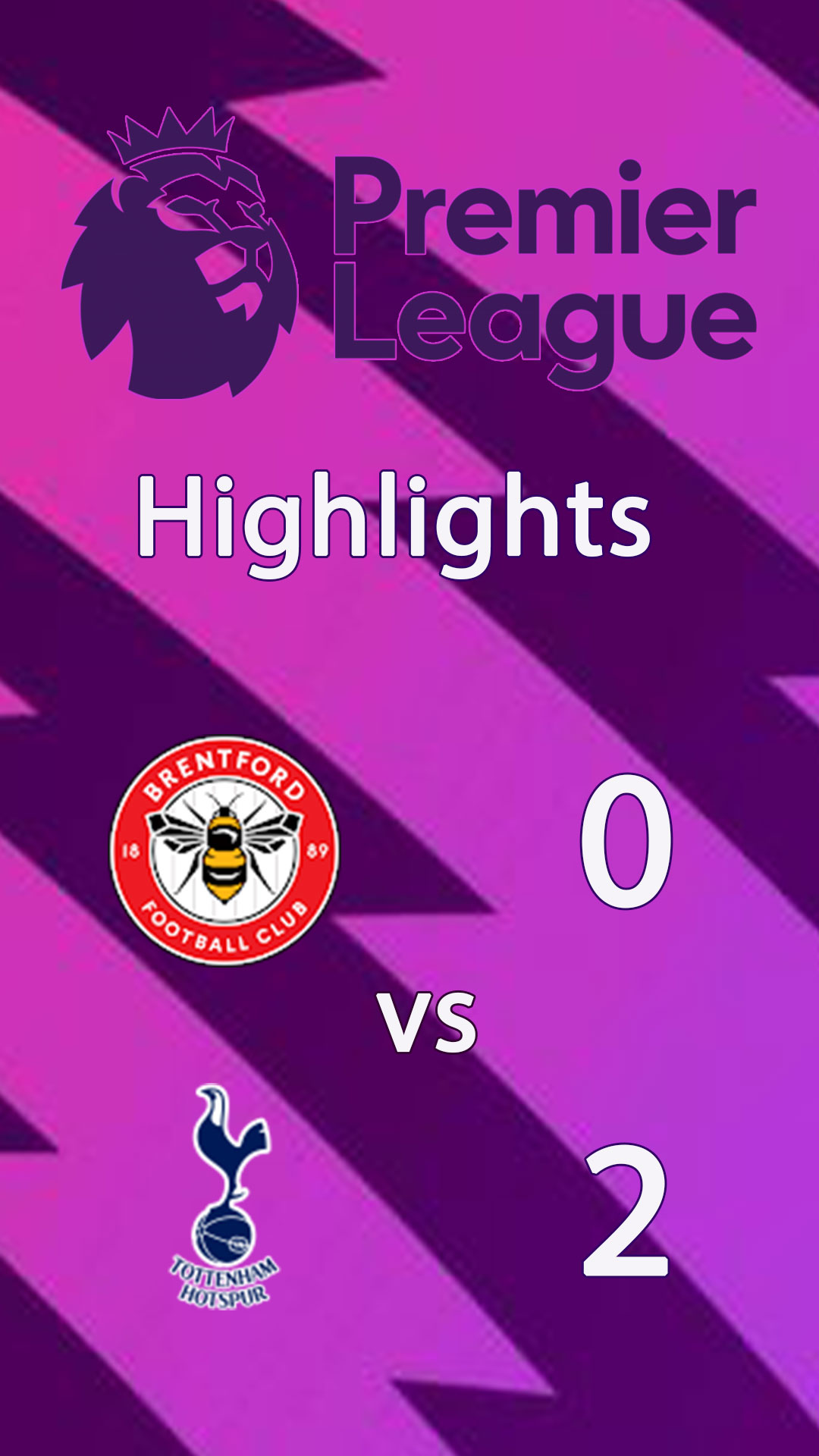 Brentford 0 - 2 Tottenham Hotspur : Highlight Premier League 24/25 - เบรนท์ฟอร์ด พบ สเปอร์ส : ไฮไลท์ พรีเมียร์ลีก 2024/25
